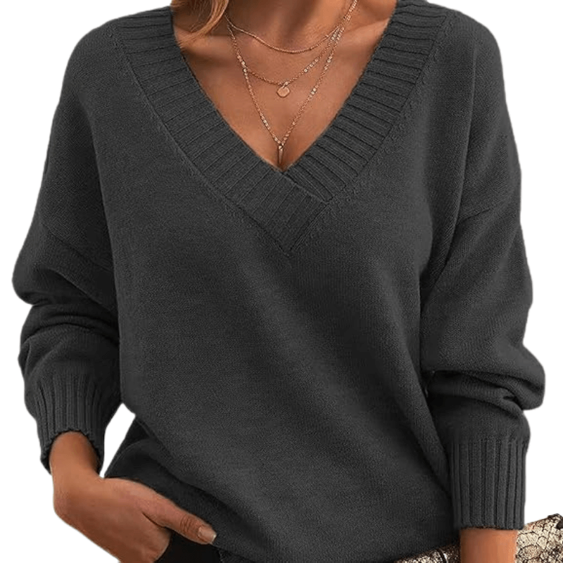 Women’s Classic V-Neck Pure Cashmere Pullover