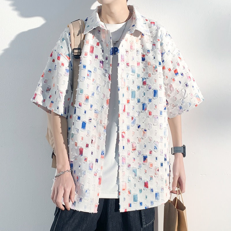 Men’s Marenzi Patterned Shirt