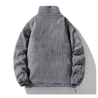 Bordeaux Quilted Corduroy Jacket