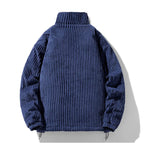 Bordeaux Quilted Corduroy Jacket
