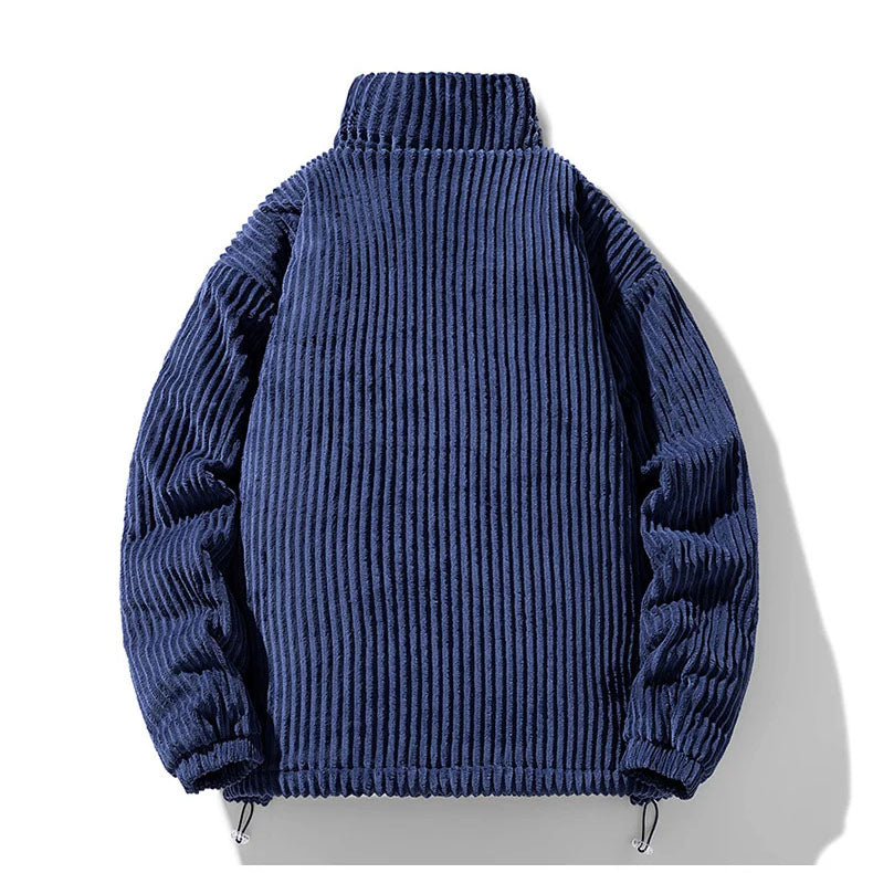 Bordeaux Quilted Corduroy Jacket
