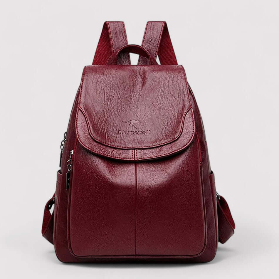 Verona Luxe Faux Leather Backpack