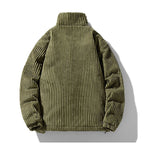 Bordeaux Quilted Corduroy Jacket