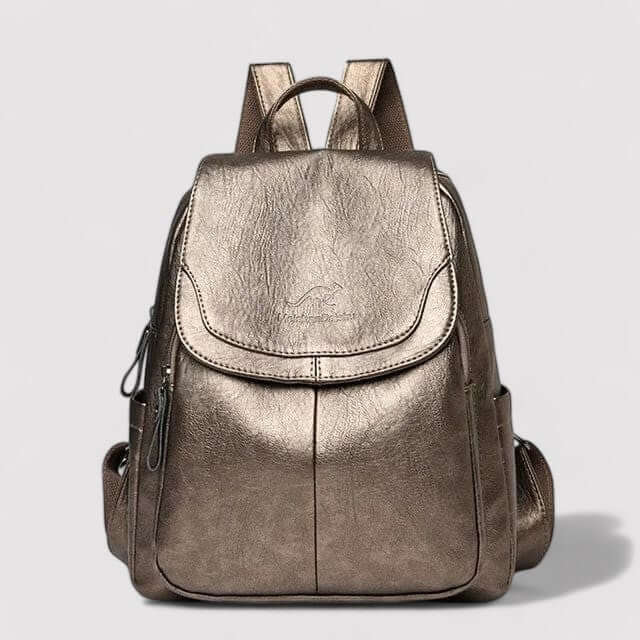 Verona Luxe Faux Leather Backpack