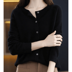 Livia Cashmere V-Neck Cardigan