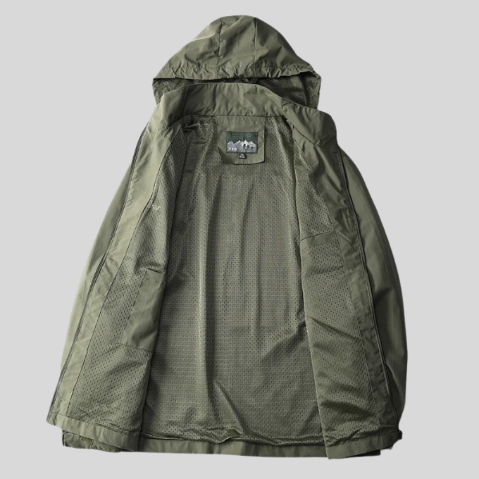 Summit Water-Resistant Hooded Jacket