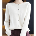 Livia Cashmere V-Neck Cardigan