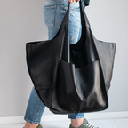 Women’s Luxe Oversized Leather Tote