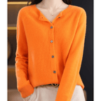 Livia Cashmere V-Neck Cardigan