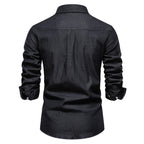 Mercer Slim-Fit Denim Shirt