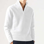 Men’s Modern Cashmere Zip Pullover