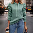 Women’s Isla Ruffle Sleeve Pullover Hoodie