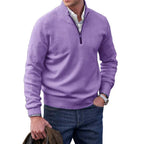 Men’s Modern Cashmere Zip Pullover