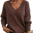 Women’s Classic V-Neck Pure Cashmere Pullover