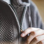 Kyoto Textured Knit Hoodie