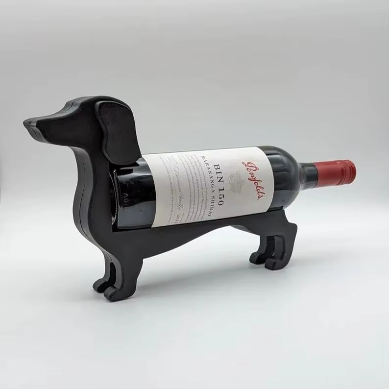 Baxter Dachshund Wine Bottle Holder