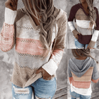 Women’s Cashmere Striped Knit Sweater