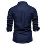 Mercer Slim-Fit Denim Shirt