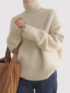 Emilia Cashmere Turtleneck Sweater