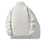 Bordeaux Quilted Corduroy Jacket