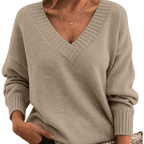 Women’s Classic V-Neck Pure Cashmere Pullover