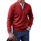Men’s Modern Cashmere Zip Pullover