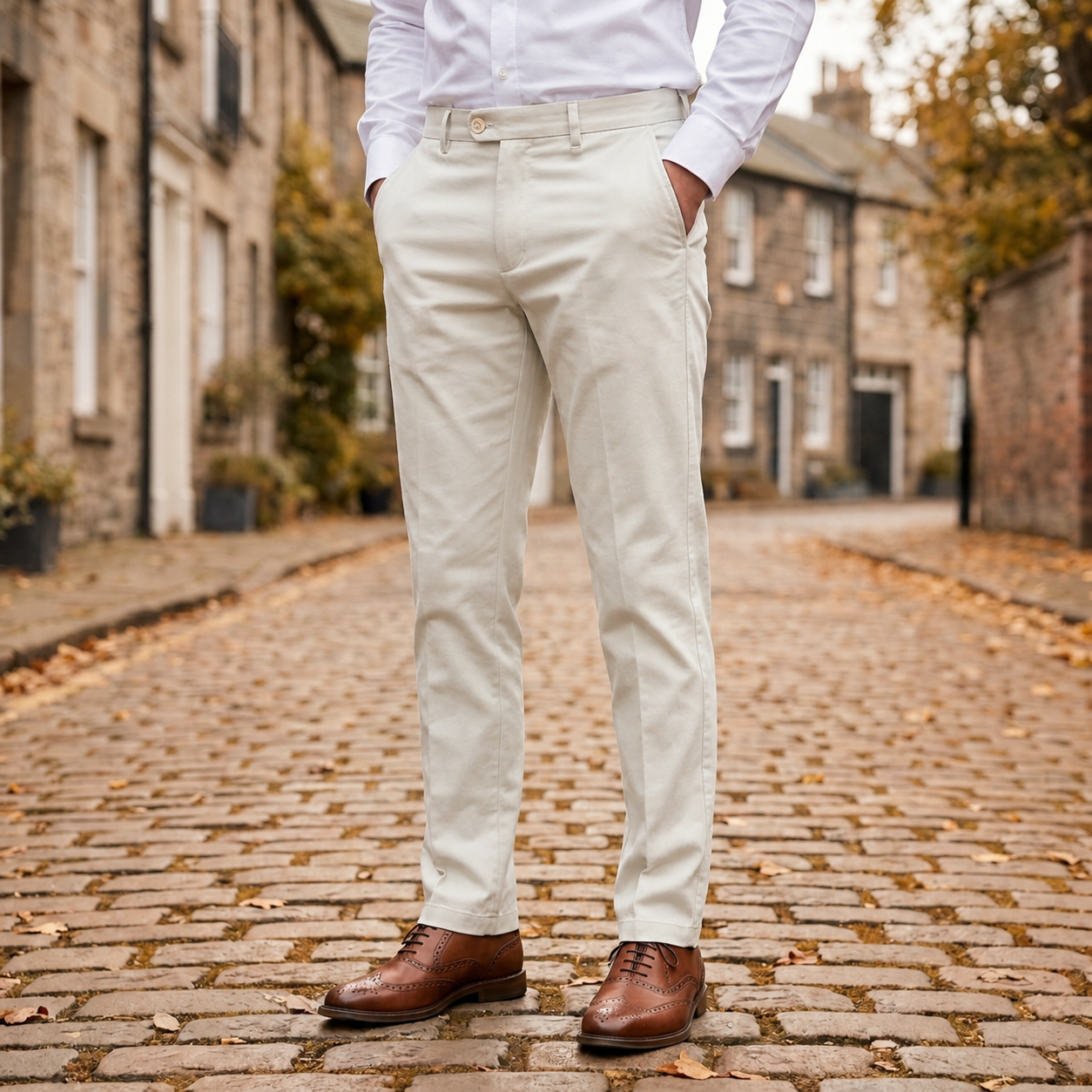 Dalton Slim Fit Chino Trousers