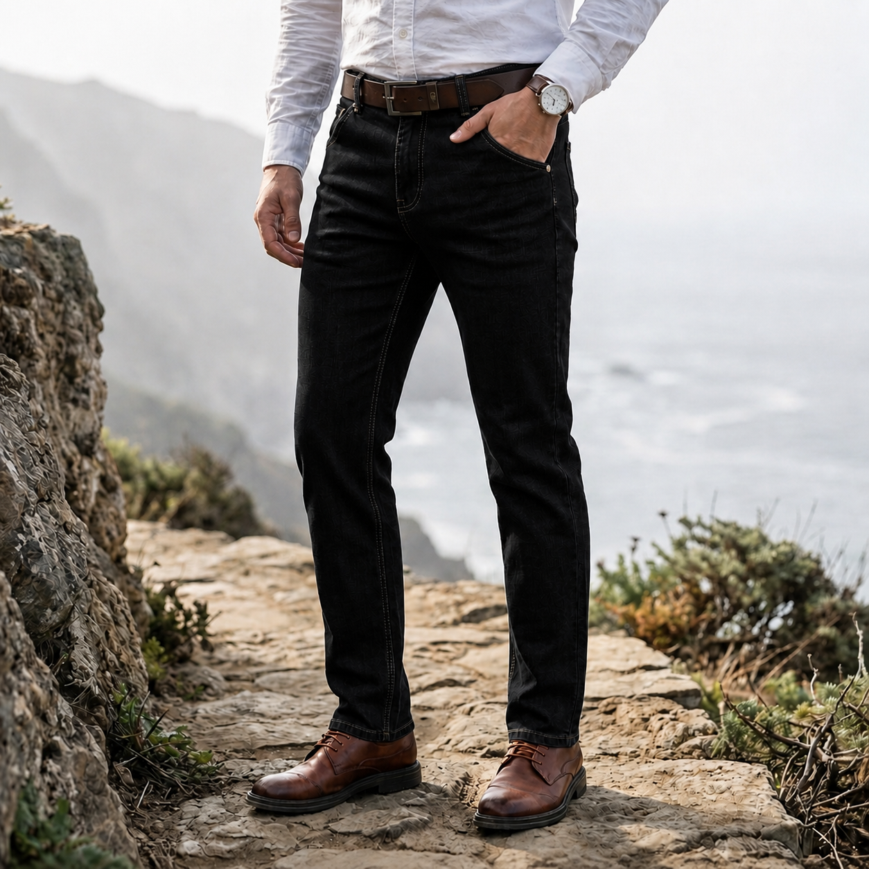 Brixton Straight Leg Stretch Jeans