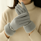 Selvano Plush Faux Suede Gloves