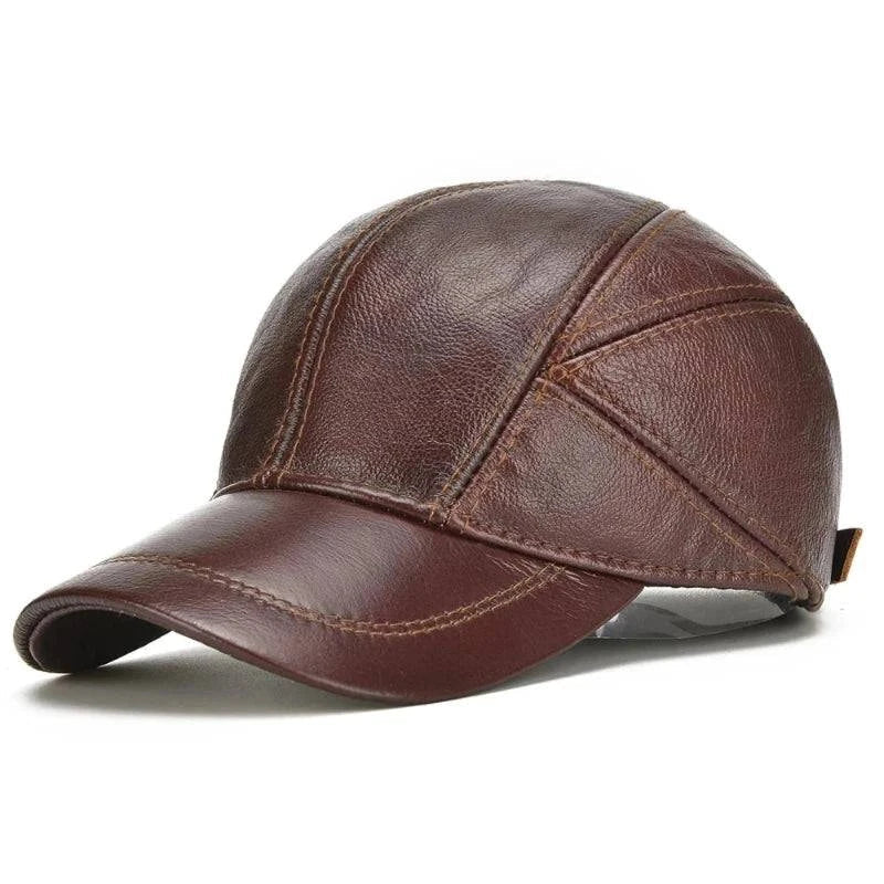 Men’s Calder Genuine Leather Sports Cap