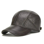 Men’s Calder Genuine Leather Sports Cap