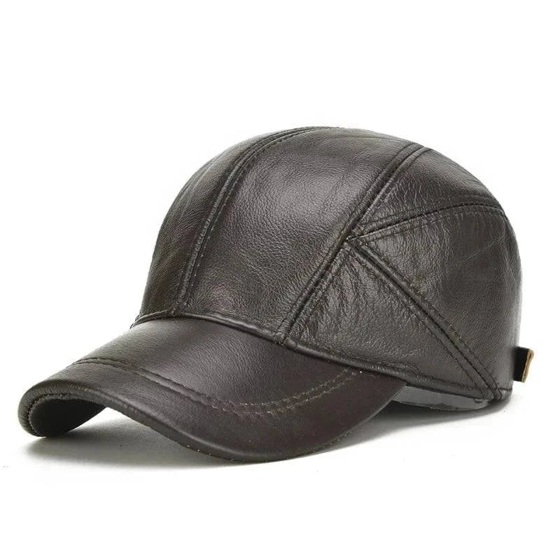Men’s Calder Genuine Leather Sports Cap