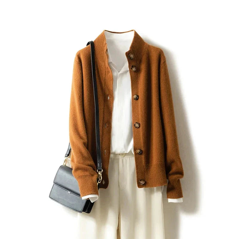 Women’s Aurora Fine-Knit Cashmere Cardigan