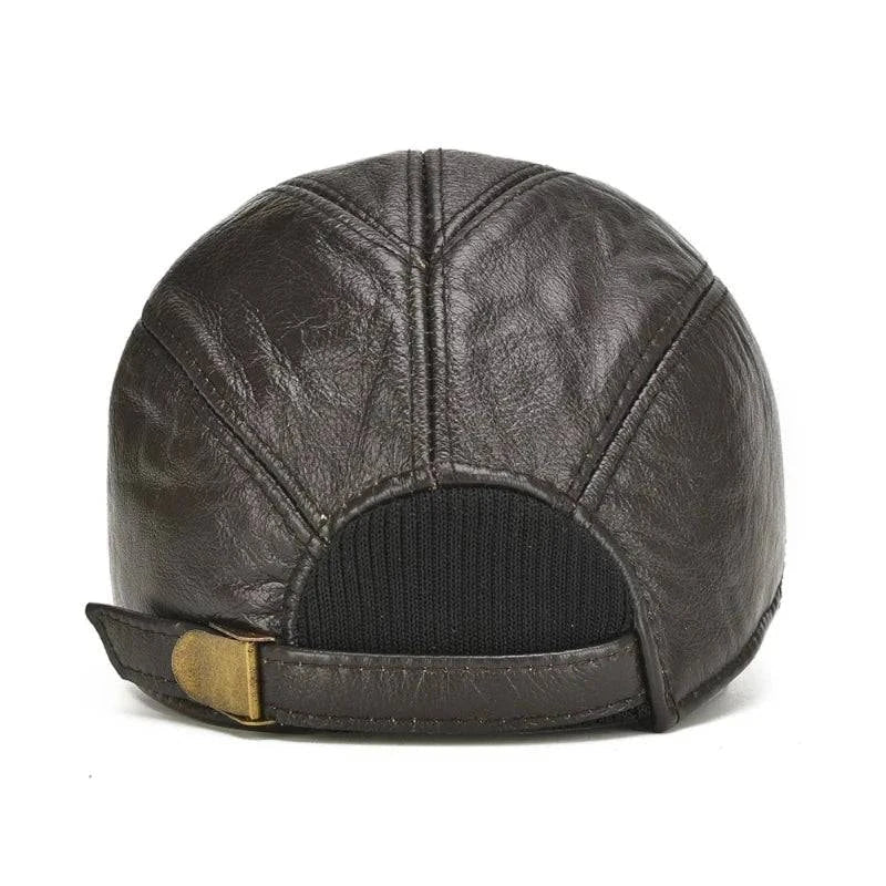 Men’s Calder Genuine Leather Sports Cap