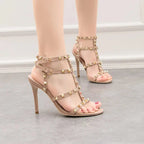 Women’s Valenza Studded Gladiator Heels