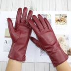 Maravelle Classic Faux Leather Gloves