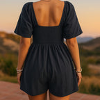 Coralie Structured Romper