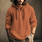 Men’s Corbin Cotton-Linen Hoodie