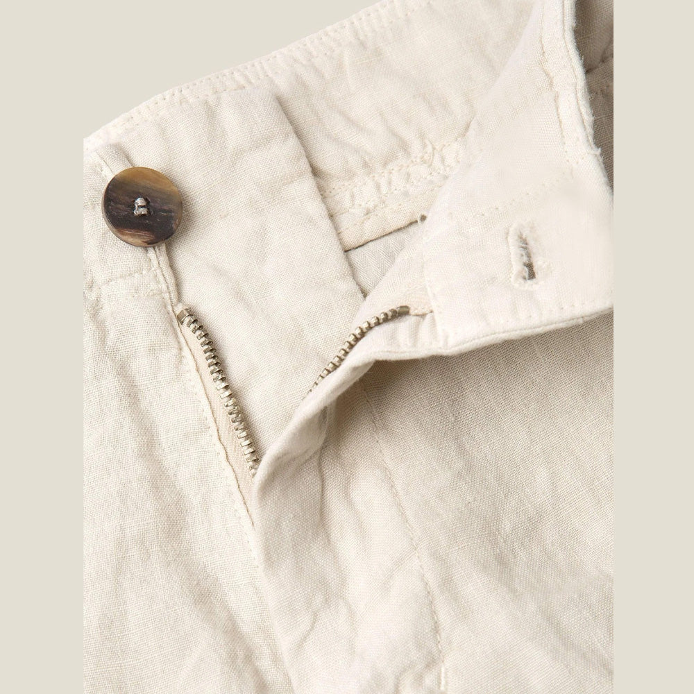 Men’s Calder Linen Straight-Leg Pants
