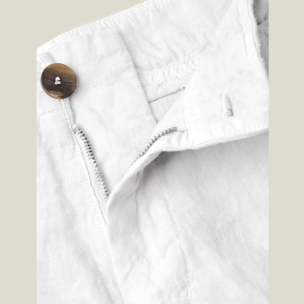 Men’s Calder Linen Straight-Leg Pants