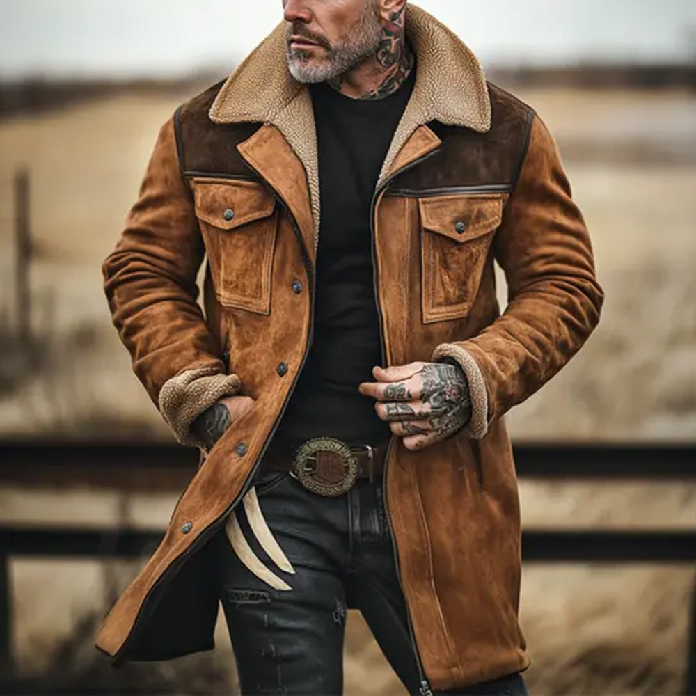 Men’s Radford Suede Utility Jacket
