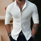 Men’s Valerio Stand Collar Shirt