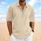 Ellery Solid Linen Button Shirt
