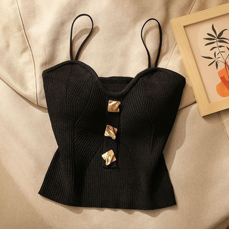 Ariella Cross Knit Corset Top