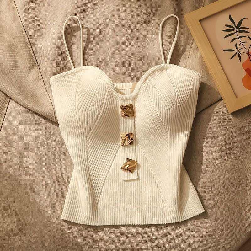 Ariella Cross Knit Corset Top