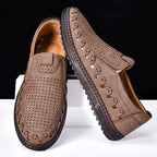 Aldric Hand-Stitched Leather Loafers