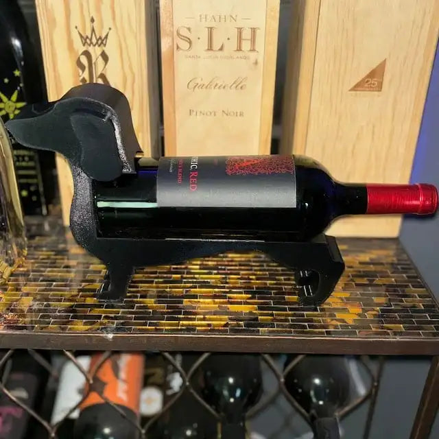 Baxter Dachshund Wine Bottle Holder