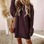 Valdina Knit Sweater Dress