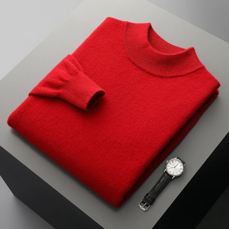 Montvero Mock-Neck Pullover