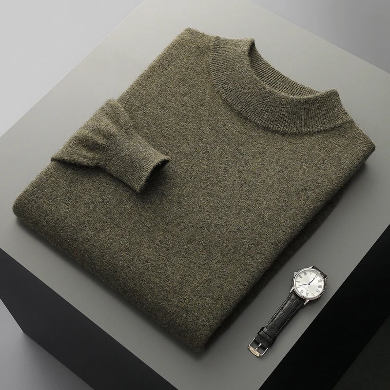 Montvero Mock-Neck Pullover